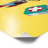 TF2 BLU medic gereedschap print Foto Afdruk (Hoek)