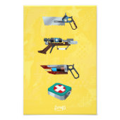 TF2 BLU medic tools print Foto Afdruk (Voorkant)