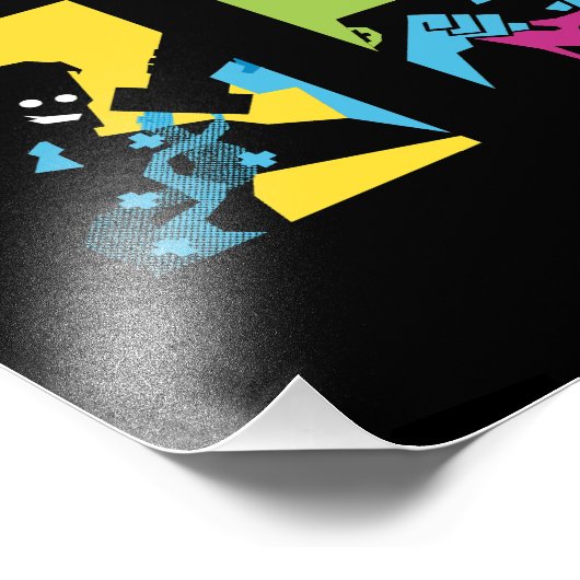 TF2 BLU medic triptiek art print Foto Afdruk (Hoek)