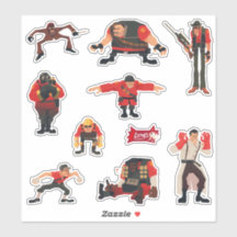 TF2 Meme huurlingen sticker set