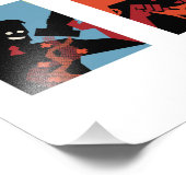 TF2 RED medic triptych white print Foto Afdruk (Hoek)