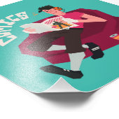 Tf2 Scout strips kleine kunst print Foto Afdruk (Hoek)