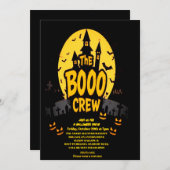 TF Boo Crew Halloween Party Uitnodiging (Voorkant / Achterkant)