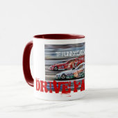 TF Funny Car News Coffee Mok (Voorkant links)