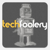 TF Robot Logo - Stickers (Voorkant)