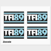 TFI89 Carolina Blauwe Sticker (Vel)