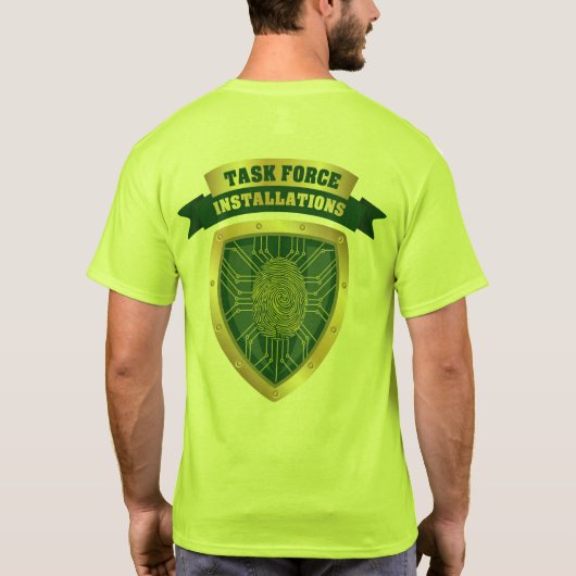 TFI High Vis-shirt T-shirt (Achterkant)