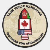 TFK LOGO RONDE STICKER (Voorkant)