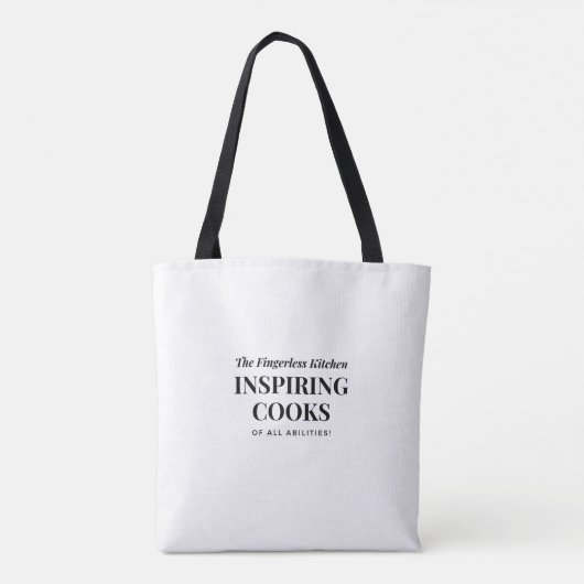 TFK Logo-schoudermachine met dubbele hand Tas (Achterkant)