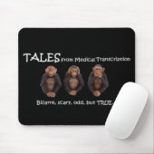 TFMT BLACK Mousepad! Muismat (Met muis)