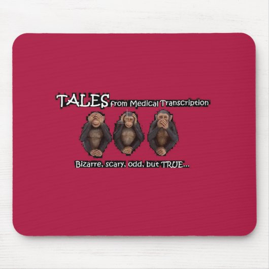 TFMT RED Mousepad! Muismat (Voorkant)