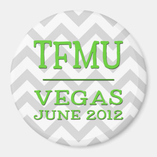TFMU Vegas Limoen Chevron Magnet