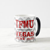 TFMU VEGAS Red Chevron Morphing Mok (Voorkant rechts)