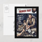 TFrench Foot Briefkaart (Voorkant / Achterkant)