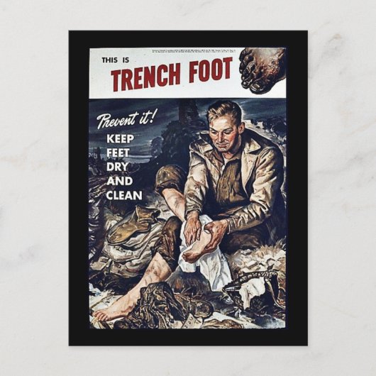 TFrench Foot Briefkaart (Voorkant)