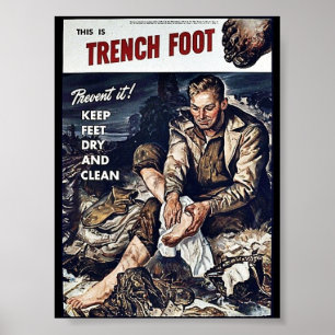 TFrench Foot Poster