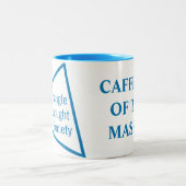 TFS Cafeïne van de Massa Tweekleurige Koffiemok (Center)