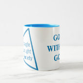 TFS Goed Zonder Goden Tweekleurige Koffiemok (Center)