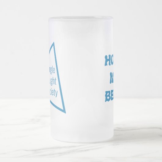 TFS Hold My Beer Matglas Bierpul (Center)