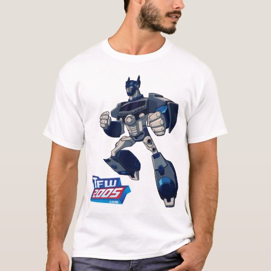 TFW2005.COM + Boombox Geanimeerde BMGFX T-shirt (Voorkant)