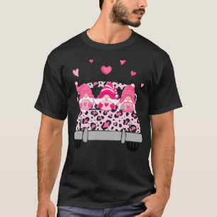Tg Leopard Truck Gnome Valentijnsdag Costume Manne T-shirt