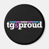 Tg&trotse Zwarte Magneet (Voorkant)