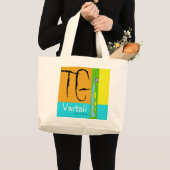TG-ventilator in vase-vartali-zak Grote Tote Bag (Voorkant (product))