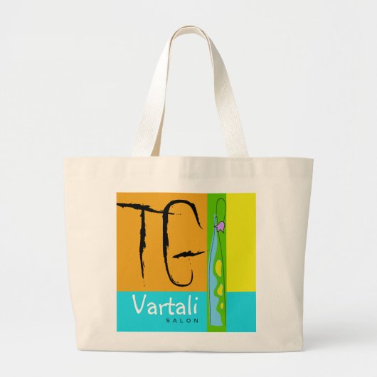 TG-ventilator in vase-vartali-zak Grote Tote Bag (Voorkant)