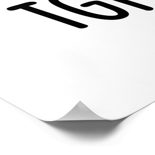 TGI Fried Egg Funny Food Pun Poster (Hoek)