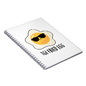 TGI Gebakken Ei Grappige Voedsel Punt Notitieboek (Rechterzijde)