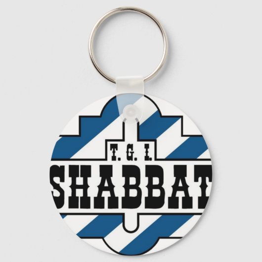 TGI SHABBAT SLEUTELHANGER (Voorkant)