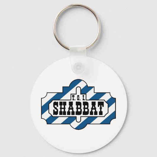 TGI SHABBAT SLEUTELHANGER (Voorkant)