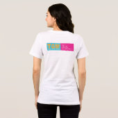TGIF 90s Nostalgia Design – God zij dank dat het v Tri-Blend Shirt (Achterkant volledig)