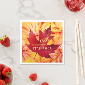 TGIF-dankbaarheid - Het is de Herfst herfst. Servet (Insitu)