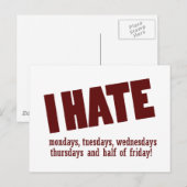 TGIF-design Briefkaart (Voorkant / Achterkant)