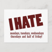 TGIF-design Briefkaart (Voorkant)