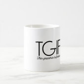 TGIF. Deze oma is geweldig! Koffiemok (Center)