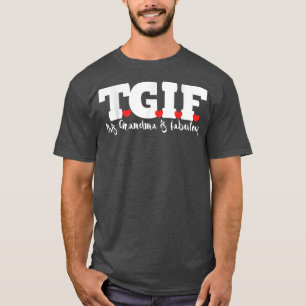 TGIF Deze oma is geweldig New Grandma om te worden T-shirt