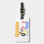 TGIF fRIDAY COLORS.png Bagagelabel (Voorkant verticaal)