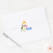 TGIF fRIDAY COLORS.png Sticker (Envelop)
