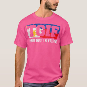  TGIF Godzijdank Im Filipino Long Meve T-shirt
