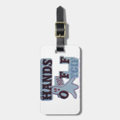 TGIF Hakuna Matata zit in Boo Funny Face Bagagelabel (Voorkant verticaal)