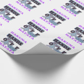 TGIF Hakuna Matata zit in Boo Funny Face Cadeaupapier (Hoek)