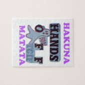 TGIF Hakuna Matata zit in Boo Funny Face Legpuzzel (Horizontaal)