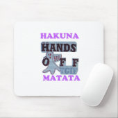 TGIF Hakuna Matata zit in Boo Funny Face Muismat (Met muis)