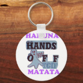 TGIF Hakuna Matata zit in Boo Funny Face Sleutelhanger (Voorkant)