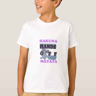 TGIF Hakuna Matata zit in Boo Funny Face T-shirt