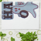 TGIF Hakuna Matata zit in Boo Funny Face Theedoek (Gevouwen)