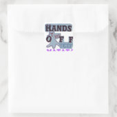 TGIF Hakuna Matata zit in Boo Funny Face Vierkante Sticker (Tas)