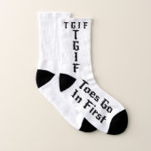 TGIF - Toenen gaan eerst binnen Sokken (Paar)